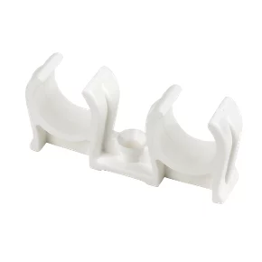 Talon 22mm Double Snap-On Pipe Clip 10 Pack 1 Talon 22mm Double Snap-On Pipe Clip 10 Pack