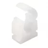 Talon 15mm Hinge Clip White 100 Pack