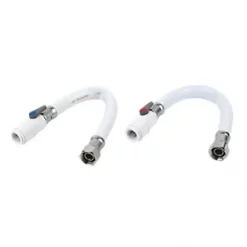 JG Speedfit Push-Fit Union Nuts with Service Valve 15mm x ½" x 300mm 2 Pack