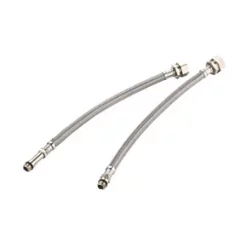 Flexible Tap Tails 10mm x 15mm x 300mm 2 Pack