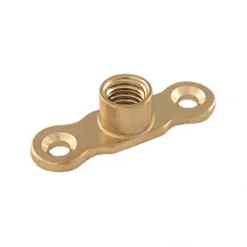 Tesla Female Munsen Ring Backplate M10 Brass 10 Pack