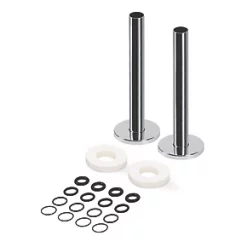 Terma 20mm Radiator Pipe Masking Cover Chrome
