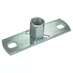 Tesla Pipe Clip Backplates M8-10 Zinc-Plated 5 Pack