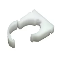 Talon 28mm Hinged Pipe Clip White 50 Pack