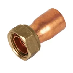 Endex Copper End Feed Straight Tap Connector 22mm x ¾"