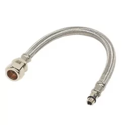 Hose 15mm x M10mm x 300mm 2 Pack