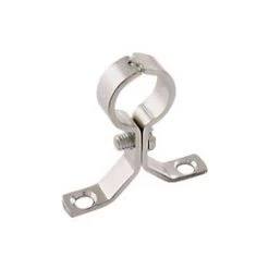 22mm Saddle Clips Chrome 5 Pack