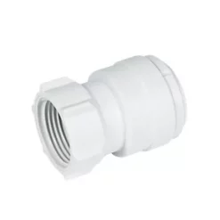 JG Speedfit Plastic Push-Fit Straight Tap Connectors 22mm x ¾" 2 Pack -Flexible Hoses Sales 85981 A2